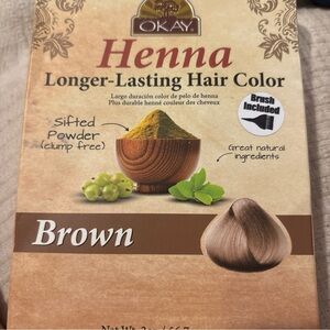 OKAY Pure Naturals Herbal Henna Natural Hair Color {Brown}100% Natural